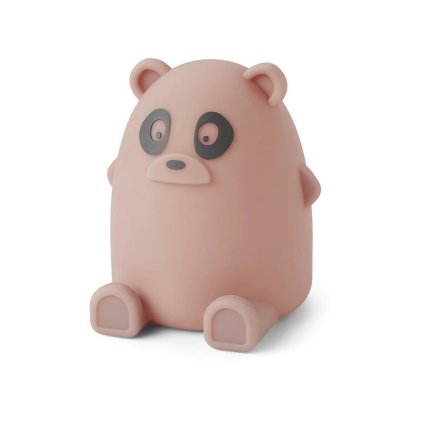 NUUROO Ella Silikonové noční světlo Panda Woodrose