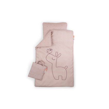DONE BY DEER Povlečení Lalee (Baby) růžové