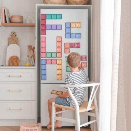 CONNETIX Magnetická stavebnice Pastel Rectangle Pack 24 ks