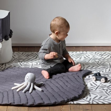 TODDLEKIND Organic Leaf Mat Hrací deka Anchor