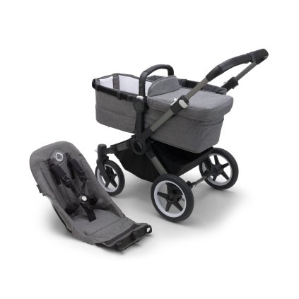 BUGABOO Donkey5 Základní set Graphite/Grey Melange