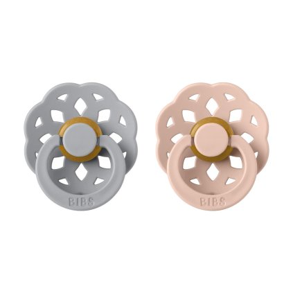 BIBS Boheme Dudlíky z přírodního kaučuku vel. 2 Cloud/Blush