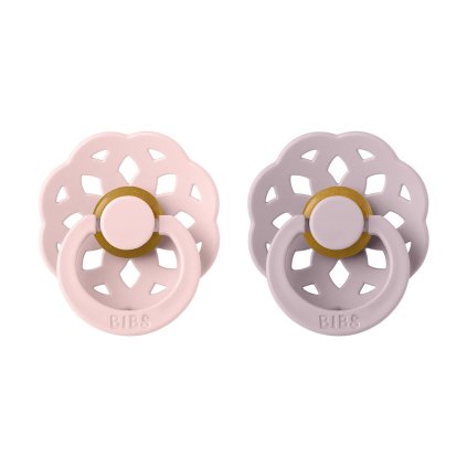 BIBS Boheme Dudlíky z přírodního kaučuku vel. 2 Blossom/Dusky Lilac