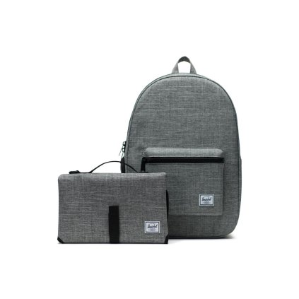HERSCHEL SUPPLY Settlement Sprout Raven Crosshatch