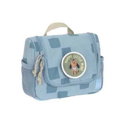 LÄSSIG Mini Washbag Pattern Party Blue