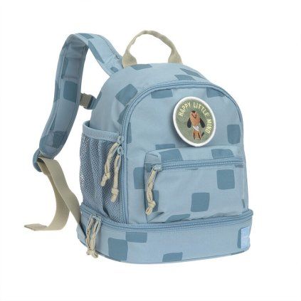 LÄSSIG Mini Backpack Pattern Party Blue
