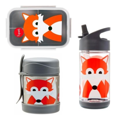 3 SPROUTS Svačinový set Fox Gray