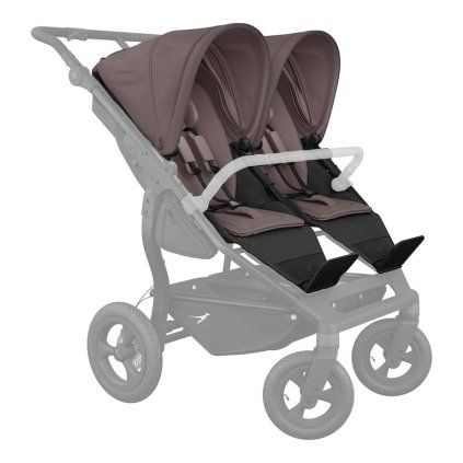 TFK Stroller seats duo brown