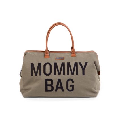 CHILDHOME Přebalovací taška Mommy Bag Canvas Khaki