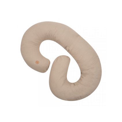 BEEMY Těhotenský a kojící polštář Deluxe Beige