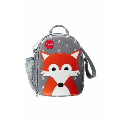 3 SPROUTS Taška na svačinu Fox Orange Gray