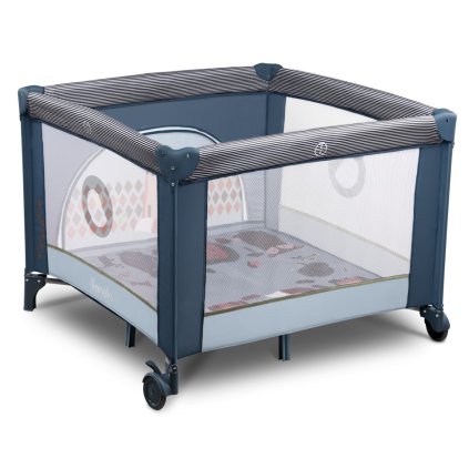 LIONELO Cestovní ohrádka Lene Blue Navy