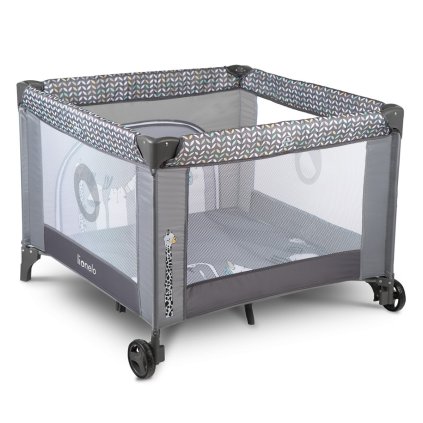 LIONELO Cestovní ohrádka Lene Grey Stone