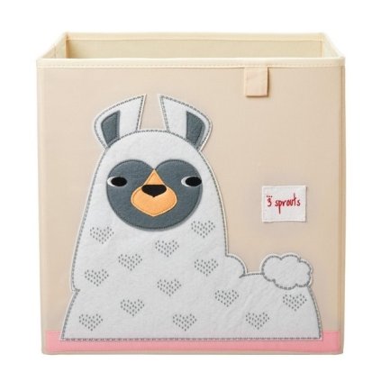 3 SPROUTS Úložný box Llama White