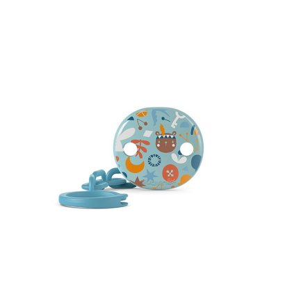 SUAVINEX Forest Klip na dudlík modrá