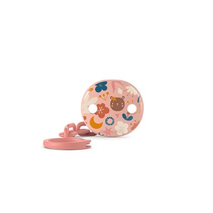 SUAVINEX Forest Klip na dudlík růžová