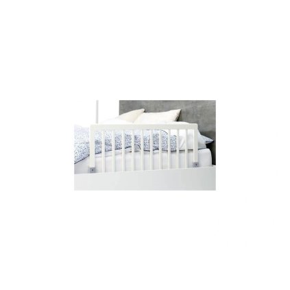 BABY DAN Zábrana k posteli dřevěná White 45 x 90cm