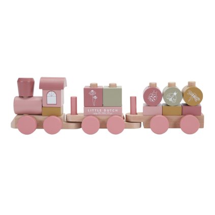 LITTLE DUTCH Vláček Pink
