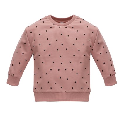 PINOKIO Tres Bien Mikina Pink Dots