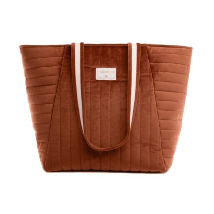 NOBODINOZ Savanna Velvet Přebalovací taška Wild Brown