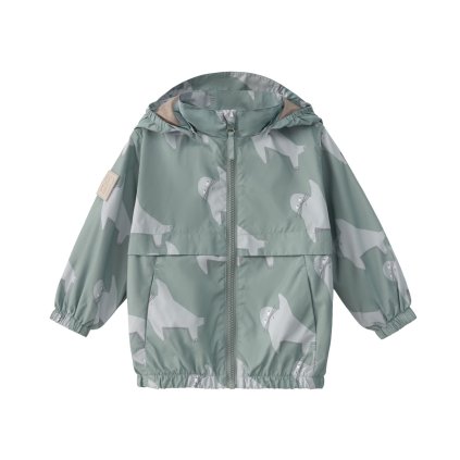 LEOKID Větrovka Shells Sea Tot Green