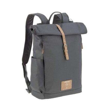 LÄSSIG taška Green Label Rolltop Backpack Anthracite