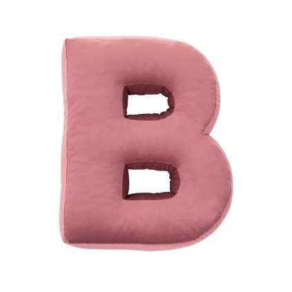 BETTY’S HOME Sametové písmeno Old Rose B