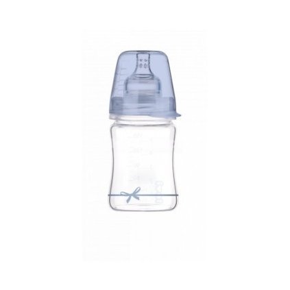 LOVI Láhev skleněná Baby shower 150 ml kluk