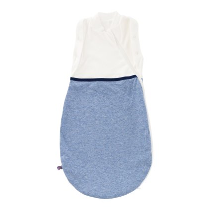 TRÄUMELAND Zavinovací spací pytel „AIR“ Blau meliert 0 - 3 m