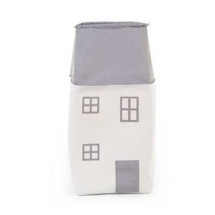 CHILDHOME Box na hračky Dům Grey Off White
