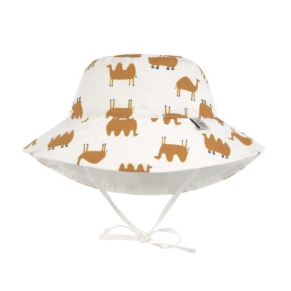 LÄSSIG Sun Protection Bucket Hat Camel Nature