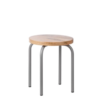 KIDSDEPOT Circle Stolička 2 ks Grey