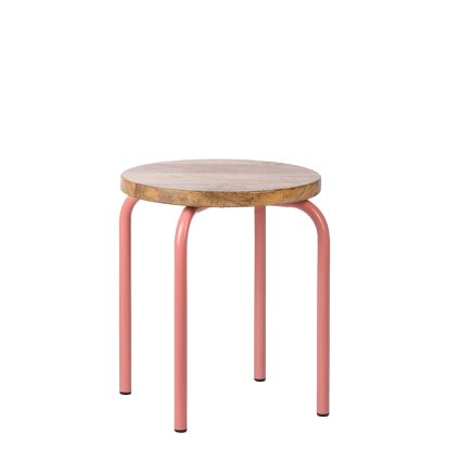 KIDSDEPOT Circle Stolička 2 ks Pink