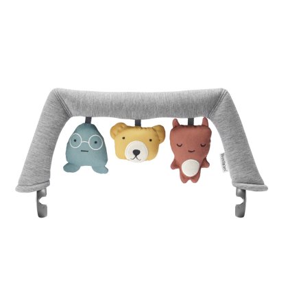 BABYBJÖRN Hračka na lehátko textilní zvířátka Soft Friends