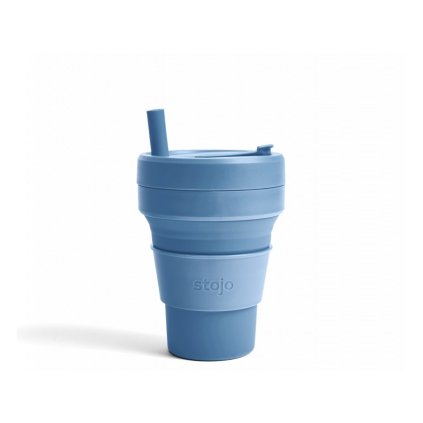 STOJO Skládací kelímek Junior 237 ml Steel