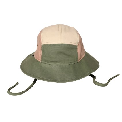 KIETLA Klobouček s UV ochranou Green/Natural/Pink