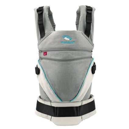 MANDUCA Nosítko XT Cotton šedá-modrá