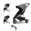 THULE Spring Zvýhodněný set Aluminium Grey Melange + madlo + pláštěnka + moskytiera