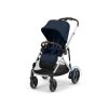 CYBEX Gold e-Gazelle S Silver Ocean Blue