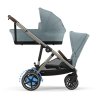 CYBEX Gold e-Gazelle S pro sourozence Taupe/Stormy Blue