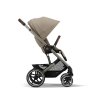 CYBEX Zvýhodněný set Gold Balios S Lux + Carry Cot S Almond Beige + Aton B2 i-Size Grey + Deka Sand