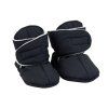 VOKSI Baby Booties Black/Light Grey
