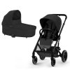 CYBEX Gold Balios S Lux Kompletní kočárek - Black Moon Black