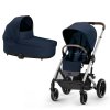 CYBEX Gold Balios S Lux Kompletní kočárek - Silver Ocean Blue