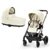 CYBEX Gold Balios S Lux Kompletní kočárek - Taupe Seashell Beige