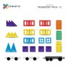 CONNETIX Magnetická stavebnice Rainbow Transport Pack 50 ks
