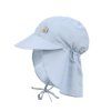 LÄSSIG Sun Protection Flap Hat Sky Blue
