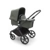 BUGABOO Fox Cub Kompletní kočárek Black/Forest Green