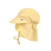 LÄSSIG Sun Protection Flap Hat Pale Yellow