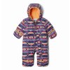 COLUMBIA Snuggly Bunny Bunting Sunset Peach Checkered Peaks